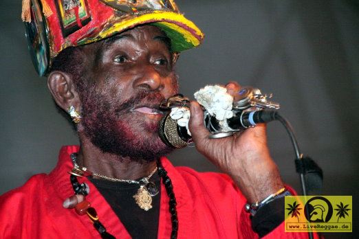 Lee Scratch Perry (Jam) with The Caroloregians 16. This Is Ska Festival - Wasserburg, Rosslau 23. Juni 2012 (30).JPG